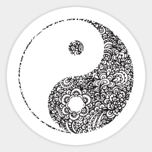 Ying Yang Sticker